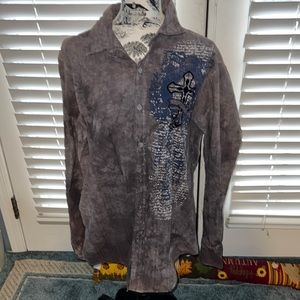 Men’s button up top